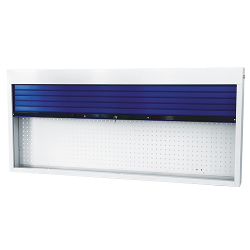 Armoire à rideaux - Panneau perforé pour outils - Serrure intégrée - Dimensions multiples disponibles_0