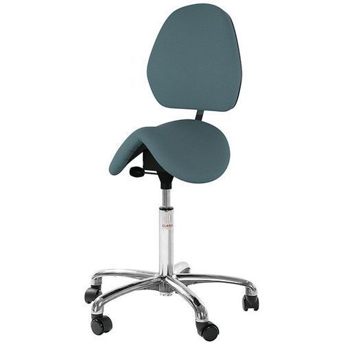 SIÈGE DALTON EUROMATIC - TISSU CURA - BAS - VERT/GRIS