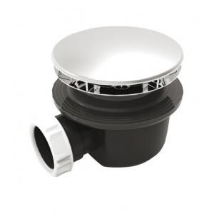 BONDE DE DOUCHE CAPOT ABS MINIME EXTRA-PLATE POUR RECEVEUR Ø 90 MM