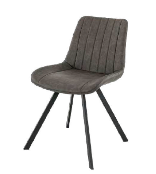 Chaises en métal tapissées - Jacob_0
