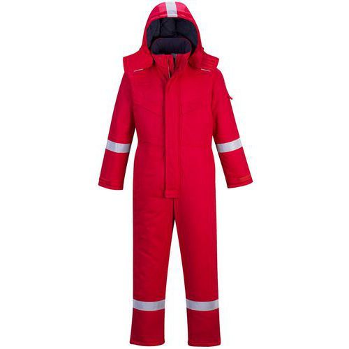 COMBINAISON HIVER RÉSISTANT FLAMME FR53 ROUGE S - PORTWEST