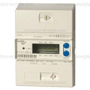 Compteur électrique mono 90a double tarif - mid agréé edf landis & gyr - zcd 126.01_0