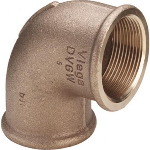 COUDE BRONZE FEMELLE / FEMELLE 90° 33/42 VIEGA