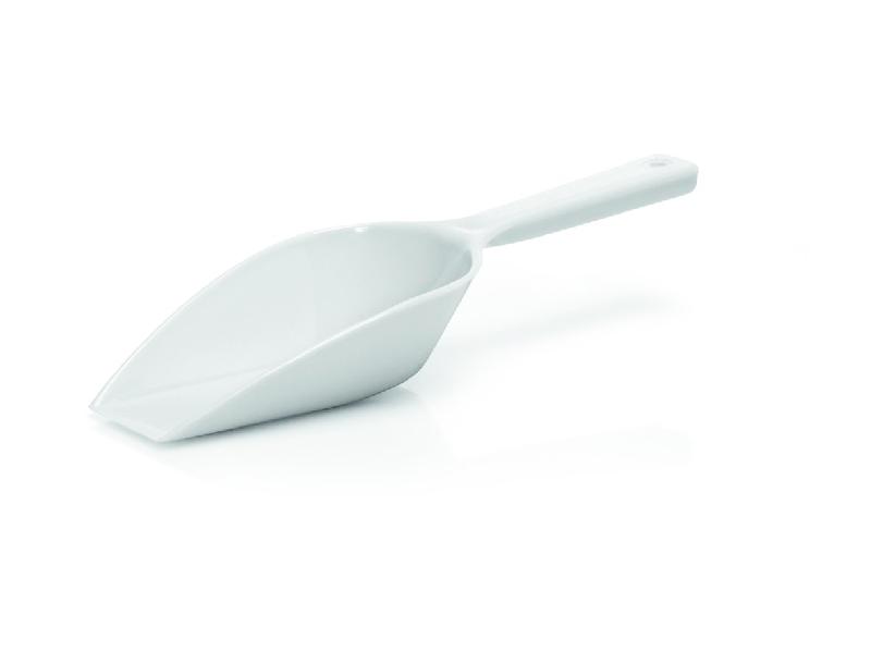 CUILLÈRE À GLACE, CUILLÈRE À FARINE, CUILLÈRE DE REMPLISSAGE, EN POLYPROPYLÈNE (PP) BLANC, ENV. 800 ML