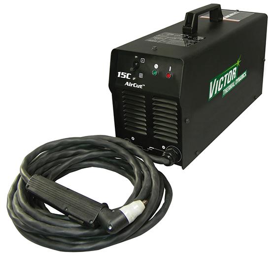 Découpage plasma manuel Thermal Dynamics AirCut 15C - portable avec compresseur d'air intégré_0