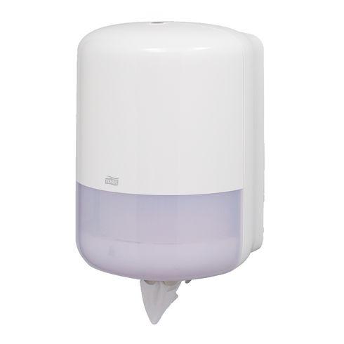 DISTRIBUTEUR POUR BOBINE D'ESSUYAGE À DÉVIDAGE CENTRAL TORK ADVANCED MAXI M2 BLANC