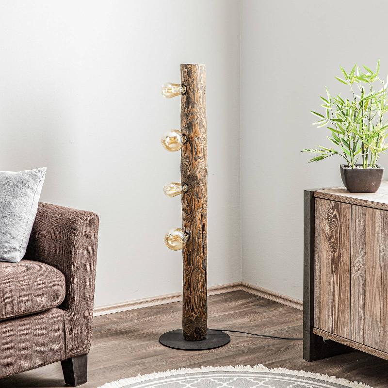 ENVOSTAR BEAM LAMPADAIRE 4 LAMPES, PIN FONCÉ