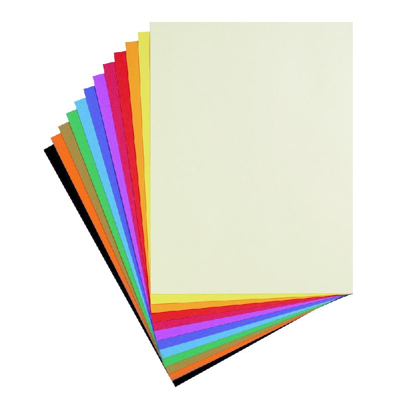 ETIVAL COLOR POCHETTE 8F A3 160G - ASSORTIMENT VIF - LOT DE 10