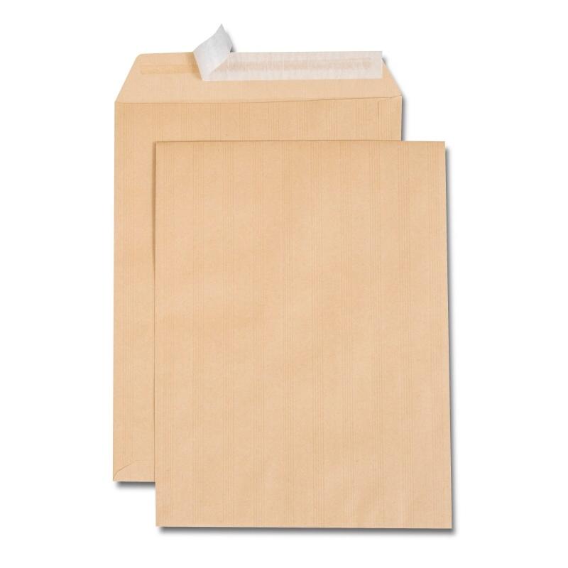 GPV Boîte de 250 pochettes Everyday kraft Adour 260x330/24, 120 g/m², adhésives avec bande - 3250650241576_0