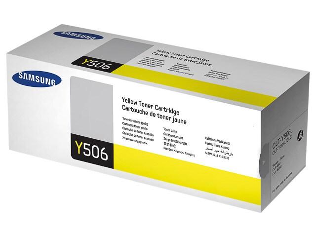 Hp Samsung CLP680/CLX6260 Jaune Cartouche de Toner ORIGINALE - CLT-Y506L/SU515A - jaune 000000120025441293_0
