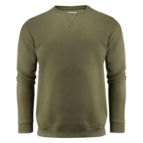 JAMES HARVEST ALDER HEIGHTS SWEATSHIRT HOMMES VERT MOUSSE - TAILLE S