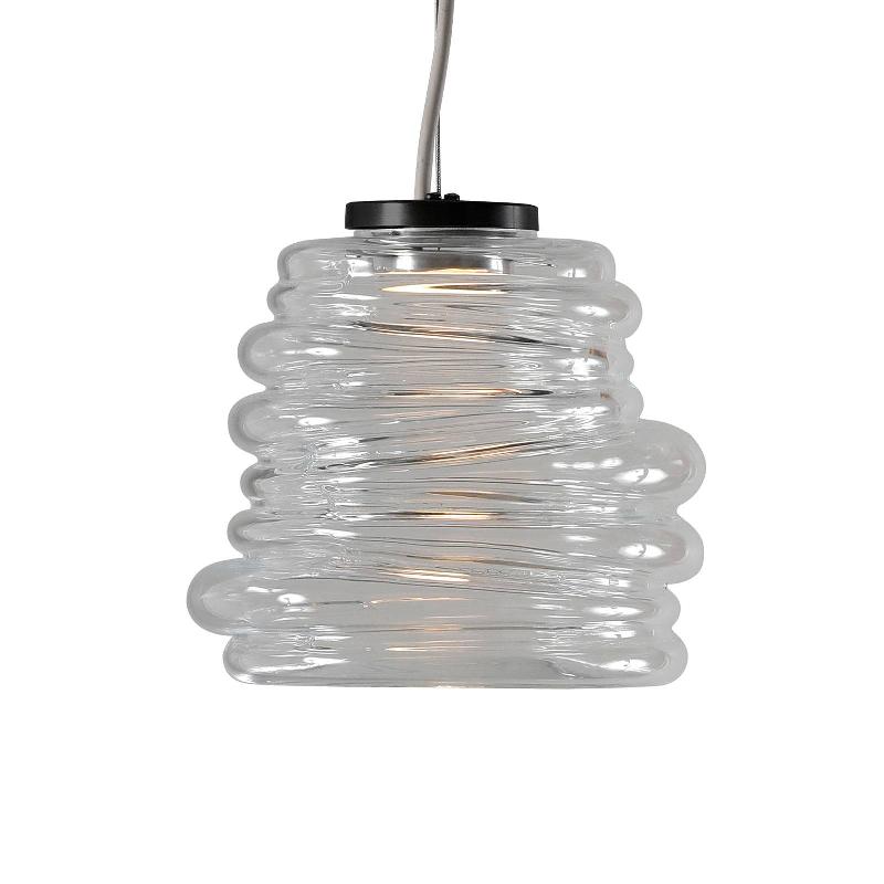 KARMAN BIBENDUM SUSPENSION LED Ø 15CM TRANSPARENTE