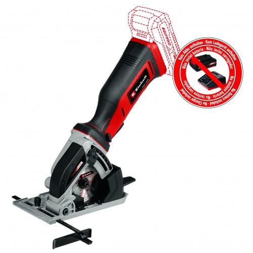MINI-SCIE CIRCULAIRE SANS FIL - TE-CS 18/89 LI-SOLO - POWER X-CHANGE EINHELL