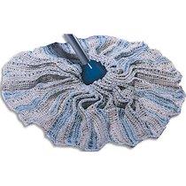 MOP JUPE DE RECHANGE EN FIBRE DE COTON - LONGUEUR 32 CM, DIAMÈTRE 9 CM - LOT DE 3
