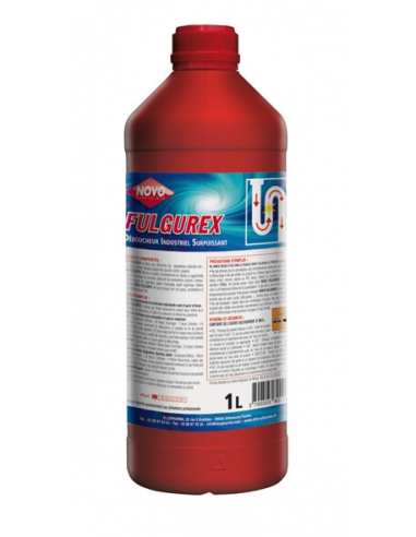 Novo fulgurex acide sulfurique pour deboucher les canalisations ph pur :  1 (debbou0001a) flacon de 1l_0