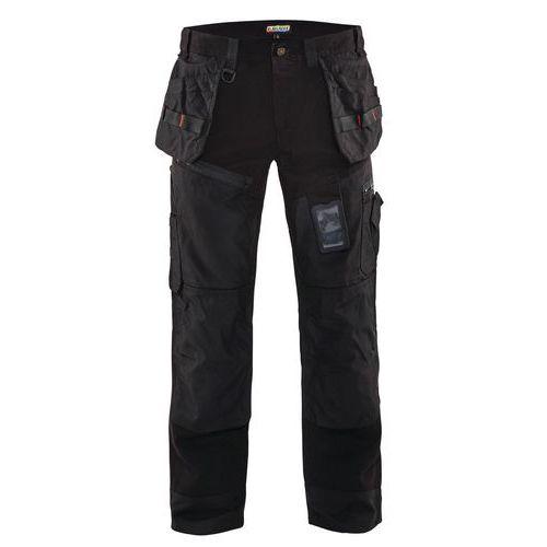 PANTALON DE TRAVAIL X1500 CANVAS NOIR TAILLE 38 - BLAKLADER