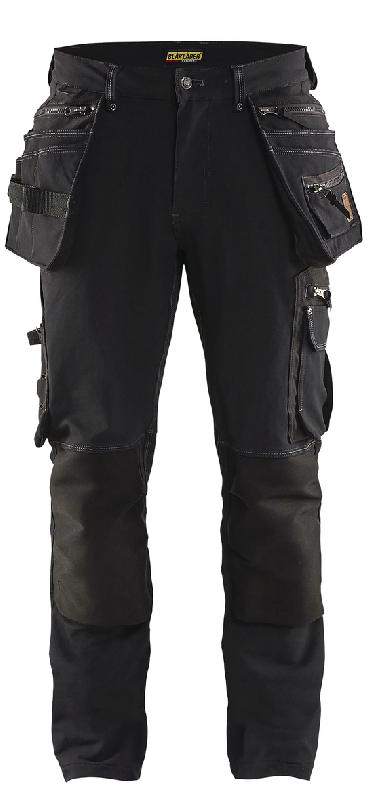 PANTALON X1900 ARTISAN STRETCH 4D NOIR TAILLE 38 - MANUTAN COLLECTIVITÉS