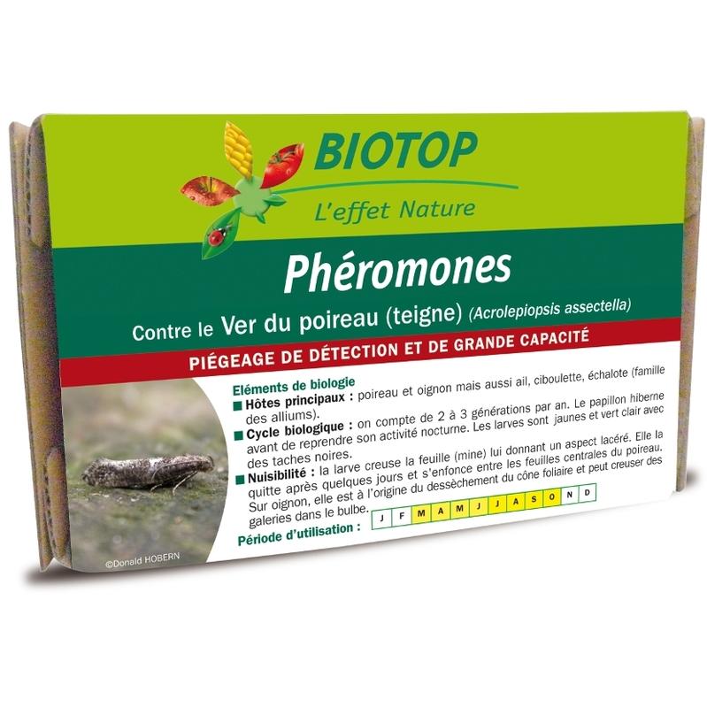 PhÉromone Teigne Du Poireau 2 Capsules Biotop Comparer Les Prix De PhÉromone Teigne Du