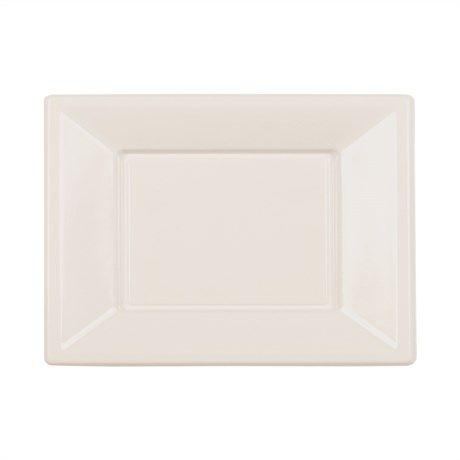 PLATEAU RECTANGULAIRE 23X33 CM PS BLANC (VENDU PAR 20 LOTS DE 25)