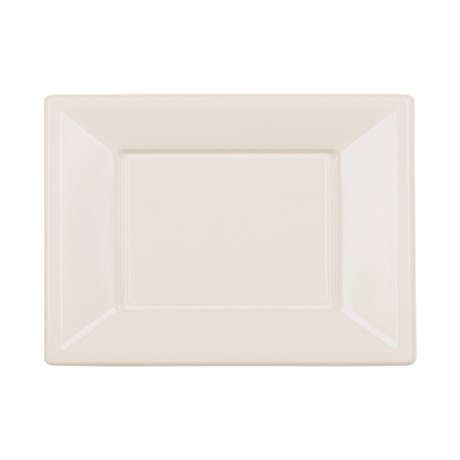 PLATEAU RECTANGULAIRE 23X33 CM PS BLANC (VENDU PAR 20 LOTS DE 25)