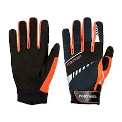 Portwest - Gants anti coupures DX4 LR Noir / Orange Taille 11 - noir 5036108361229_0