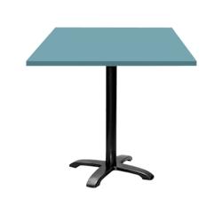Restootab - Table 70x70cm - modèle Bazila bleu cèdre - bleu fonte 3760371511679_0