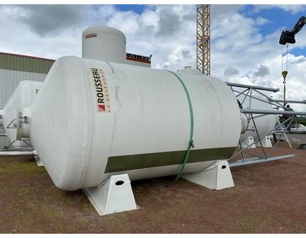Silo poudre de lait 26m3 - Référence 18-0704 - Occasion - Hauteur totale 9,2m - Année 2018_0