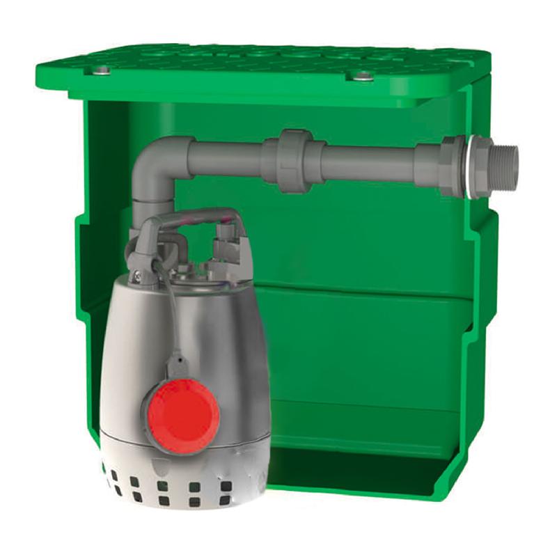 STATION CALPEDA CAL40 GXVM 25-6 - STATION DE RELEVAGE EAUX USÉES - 0.25KW 7.5M3/H 220V