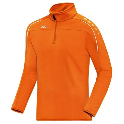 SWEAT 1/2 ZIP CLASSICO ORANGE FLUO JAKO