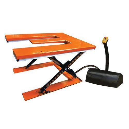 TABLE ÉLÉVATRICE ÉLECTRIQUE 1000 KG PLATEAU EN E - STOCKMAN