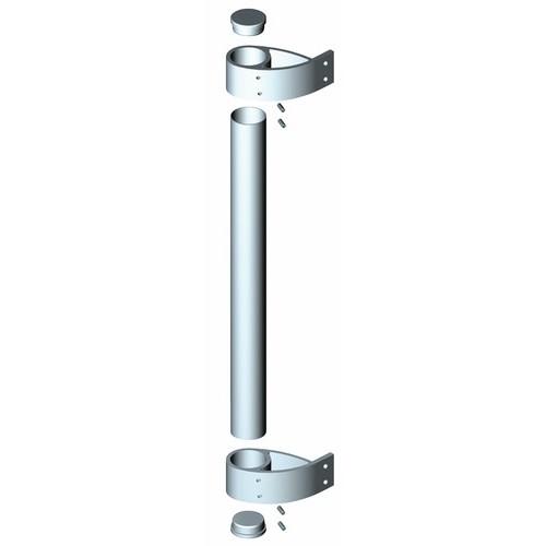 TUBE POUR POIGNÉE DE PORTE BATTANTE - ALU ARGENT - 40 X 3000 MM - 1711 BILCOCQ