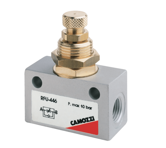 Vannes de régulation de débit en ligne - Bidirectionnel - Pirtek - Numéro de pièce et tailles disponibles_0