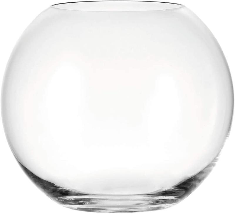 VASE BOULE EN VERRE 20CM - LEONARDO - BOCCIA