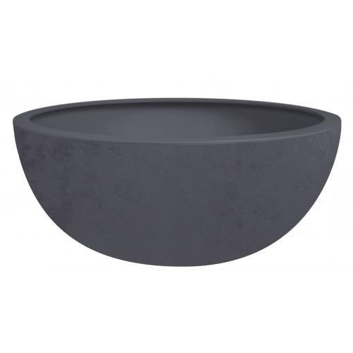 VASQUE BASALT'UP - Ø 40 CM - GRIS ANTHRACITE EDA PLASTIQUES