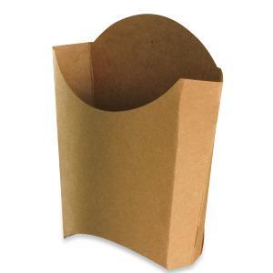 100 POCHETTES POUR FRITES KRAFT MÉDIUM