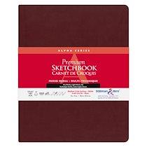 ALPHA SERIES CARNET SOUPLE 46F 20,3X25,3CM 150G - BLANC - LOT DE 2