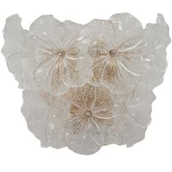 Applique murale en verre Ibiscus 33 x 17 x 28 cm Mauro Ferretti - multicolore 8024609382529_0