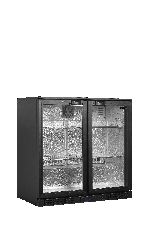 Arrière-bar TEFCOLD BA21H - Réfrigérateur professionnel performant et design en stucco aluminium_0