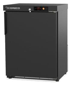 Arrière-bar positif professionnel noir prof 520 hauteur 850 1 porte... - PNRH-150-L_0