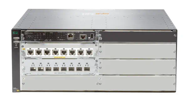 Aruba Networking 5406R 8-port 1/2.5/5/10GBASE-T PoE+ / 8 port SFP+ (No PSU) v3 zl2 Switch_0