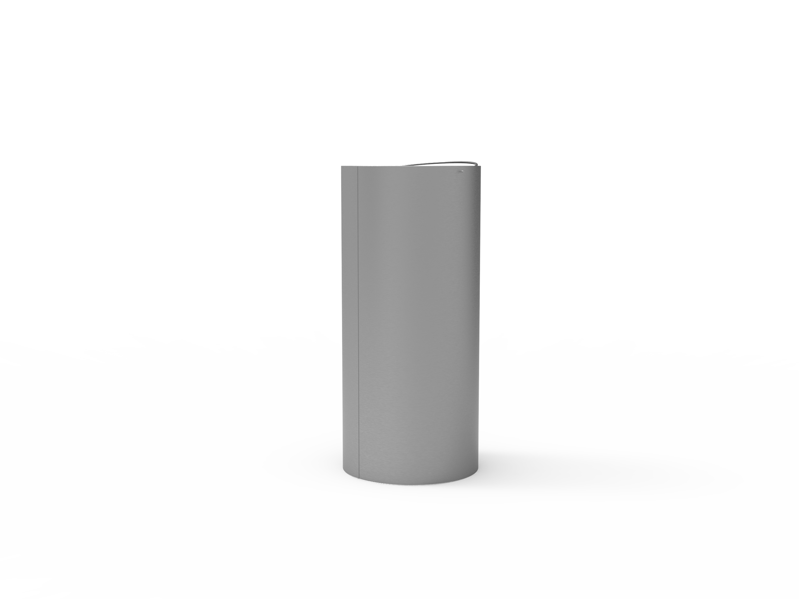 Bac conteneur en métal galvanisé - 100L - OPT_BAC_METAL_100L - Acier galvanisé - 11 kg_0