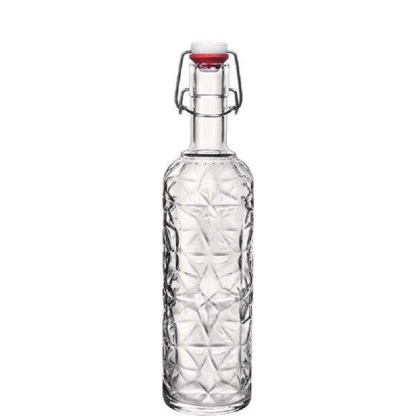 Bormioli Rocco Oriente Bouteille à étrier 100cl - 6 pièces - transparent 320268MQD121990_0