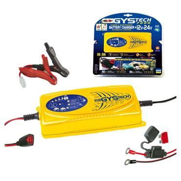 CHARGEUR 12V- 24 V BATTERIES GYSTECH 7000