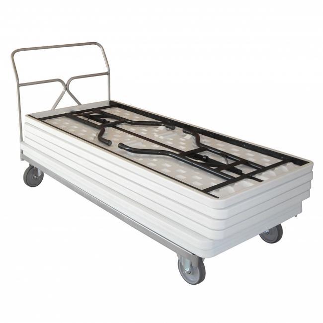 CHARIOT PORTE TABLES RECTANGULAIRES 400KG FIMM