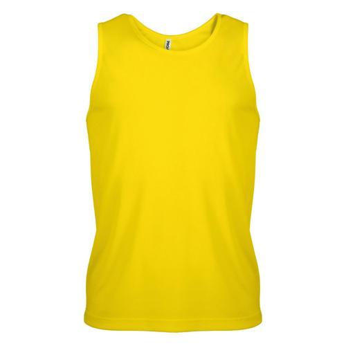 DÉBARDEUR TECHNIC JAUNE