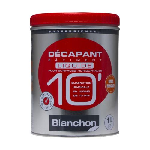 DÉCAPANT BÂTIMENT LIQUIDE - 10 MINUTES - 1 LITRE BLANCHON