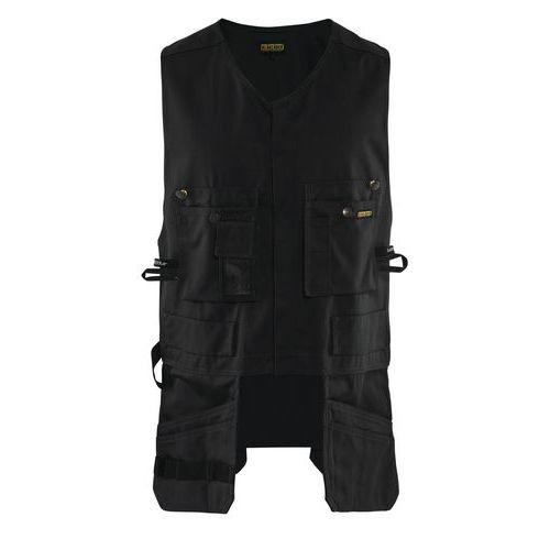 GILET DE TRAVAIL PORTE-OUTILS NOIR TAILLE S - BLAKLADER