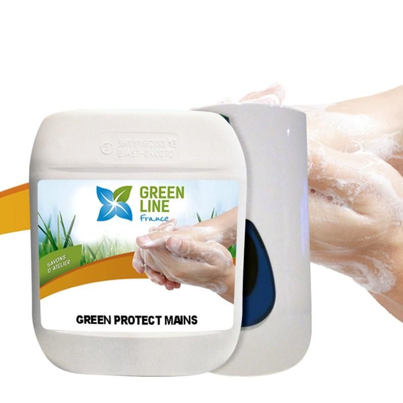 Green Protect Mains - Référence HY-GREPROMAI/5 - Nettoyant doux, biodégradable et écoresponsable_0