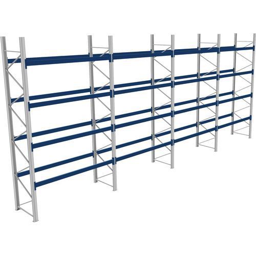 RACK 1 DÉPART + 3 SUIVANTS LXLXH 2700X11400X5000 800KG 4 NIV - BITO