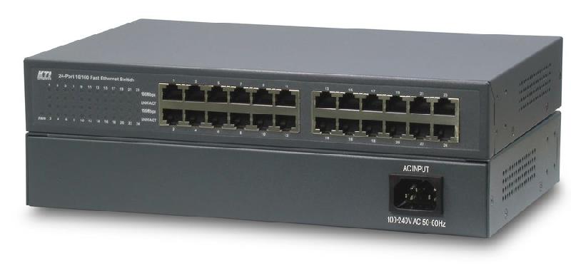 Ks-124 ver.E - switches fast ethernet workgroup l2 24-ports 10/100_0